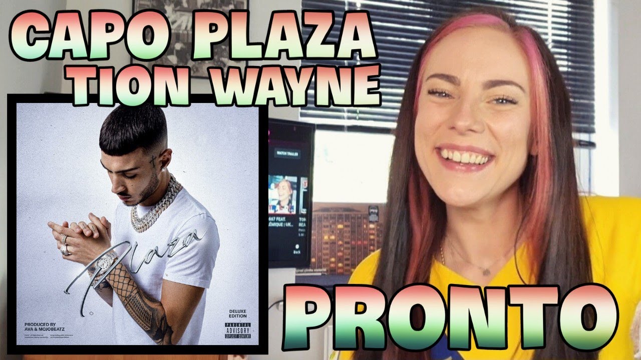 CAPO PLAZA - PRONTO (FEAT. TION WAYNE) | UK REACTION 🇬🇧 🥶🥶