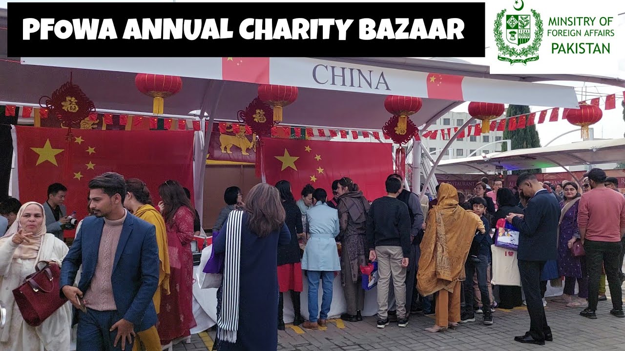 PFOWA Annual Charity Bazaar 2023 | Foreign Ministry Festival Islamabad