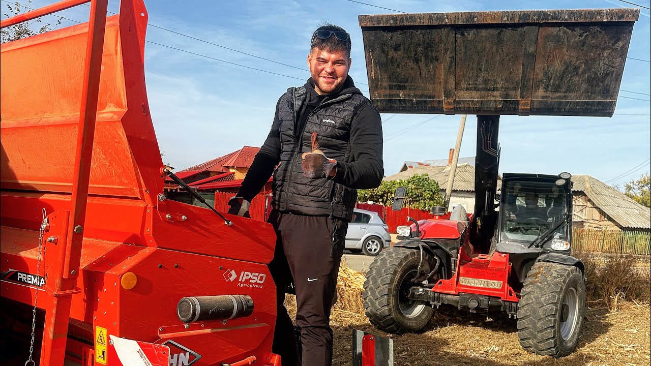 #dailyvlog Am terminat de semnat grâul cu alta tehnologie #agrovlogs #farmer #tractorvideo #tractor
