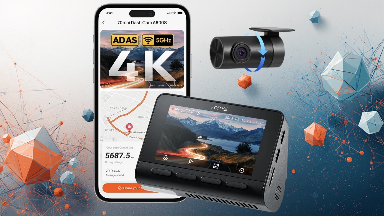 Видеорегистратор 70mai A800S 4K: стоит ли его покупать для передней и задней части автомобиля в 2...