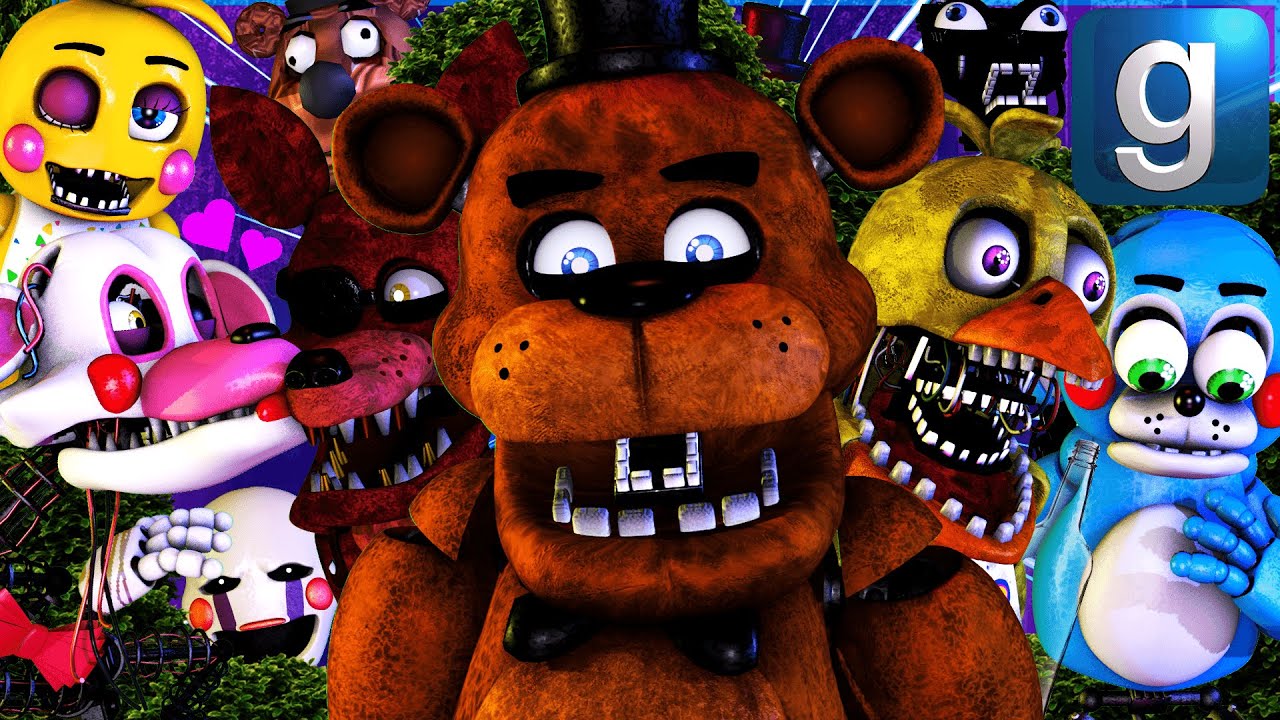 Gmod FNAF | Freddy And Friends Go Camping!