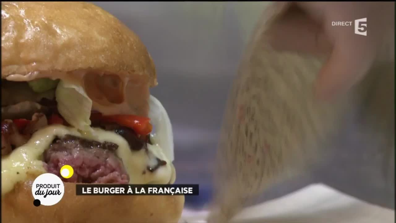 Le burger à la française