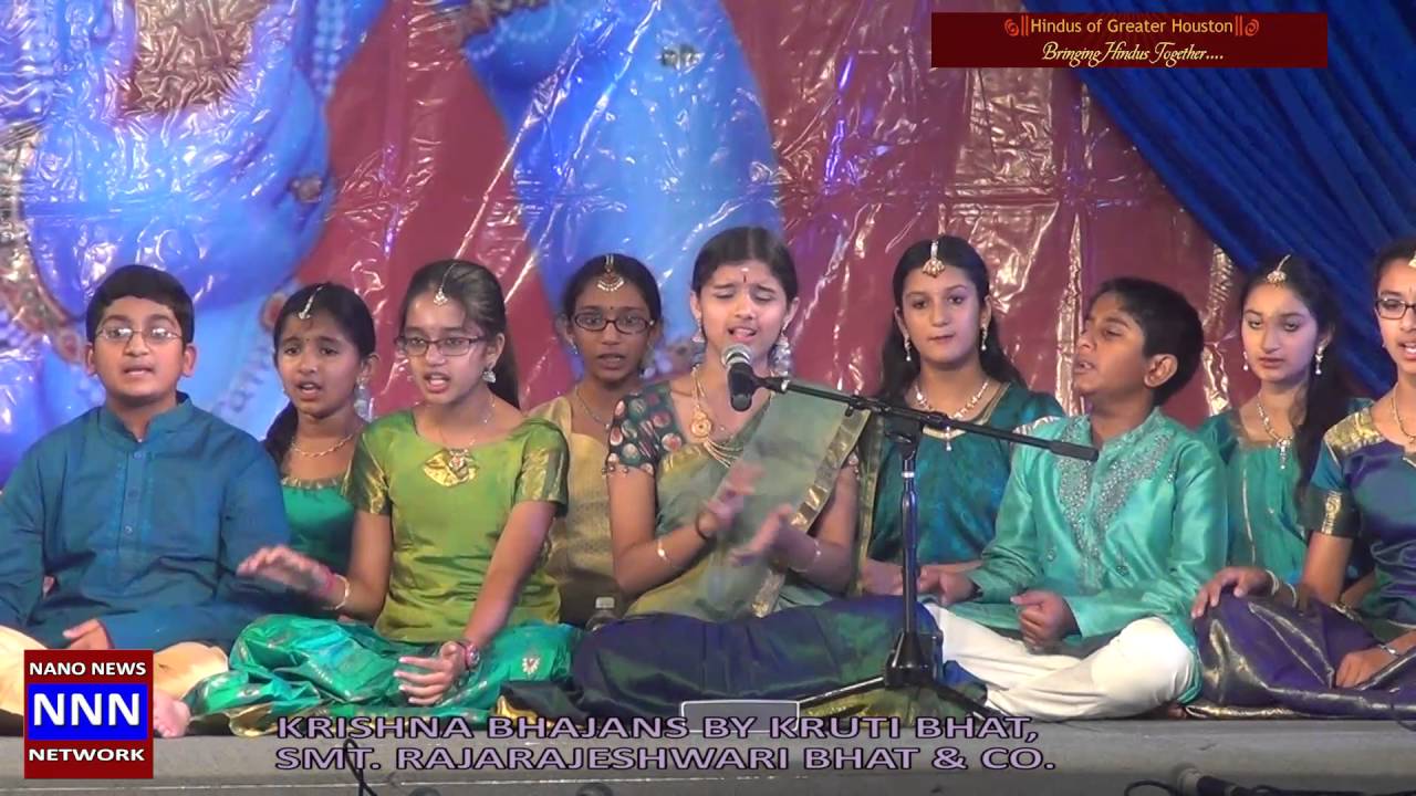 KRISHNA BHAJANS BY KRUTI BHAT, SMT. RAJARAJESHWARY, & C0 NNN