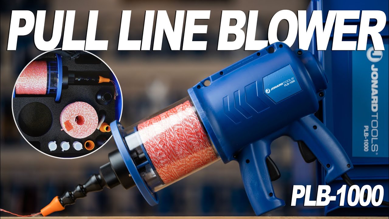 Jonard Tools Pull Line Blower (PLB-1000) Product Video
