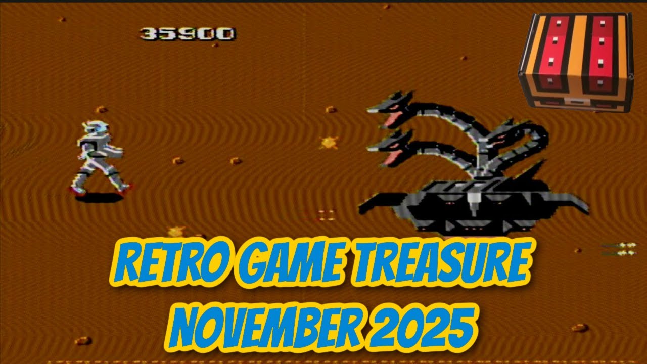 Retro Game Treasure November 2025 Unboxing