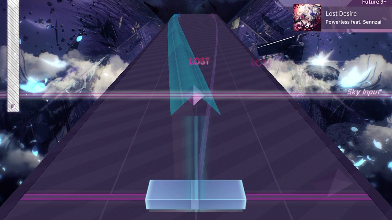 【Arcaea】 Lost Desire [Future 9+] Chart View