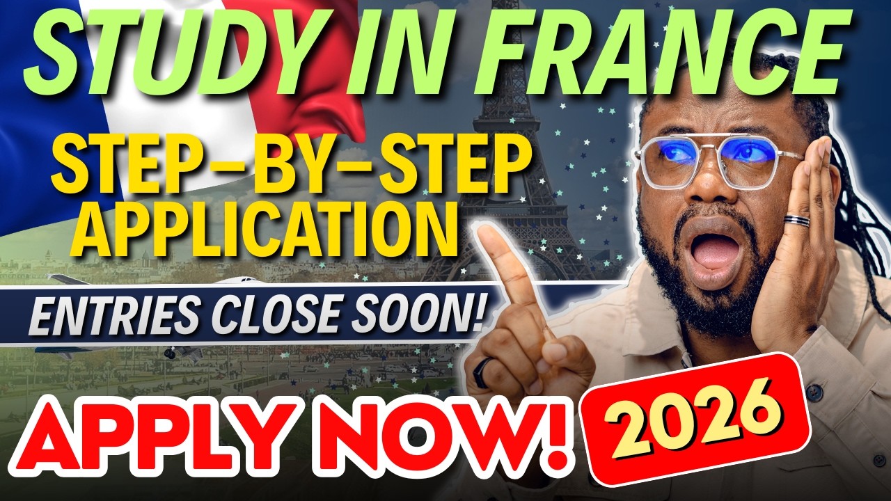 Study in France 2026: Full Application Process (Step-by-Step Guide) | Apply Now!