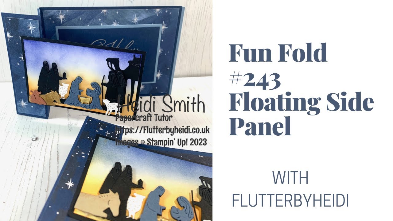 Fun Fold #243 Floating side Panel
