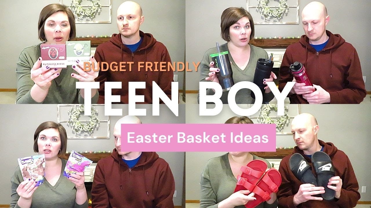 Budget Friendly Teen Boy Easter Basket Ideas || 2022