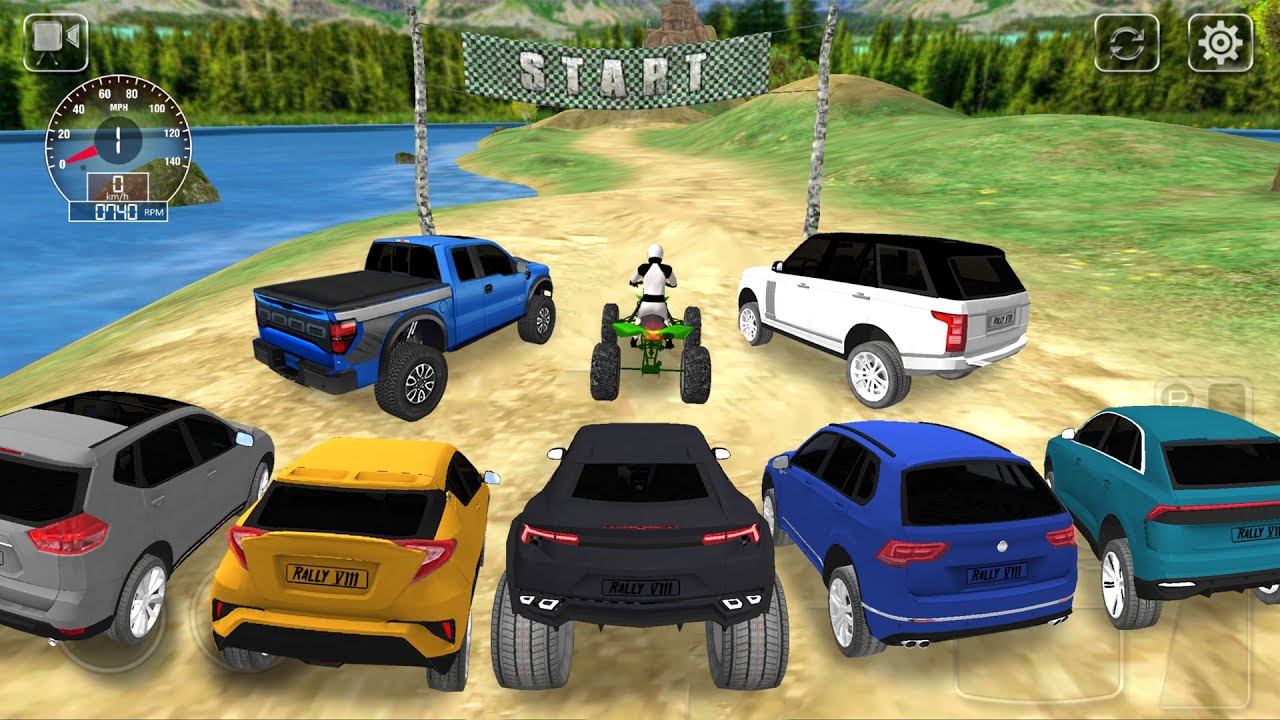 Extreme offroad Driving Unlocked all vehicles car game 4x4 Off-Road Rally 8 Gameplay Android