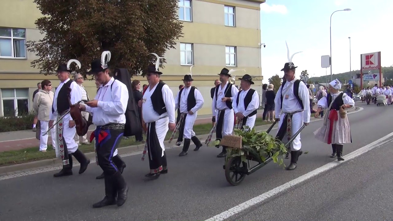 Slovácké slavnosti vína 2017 - 1 část z průvodu