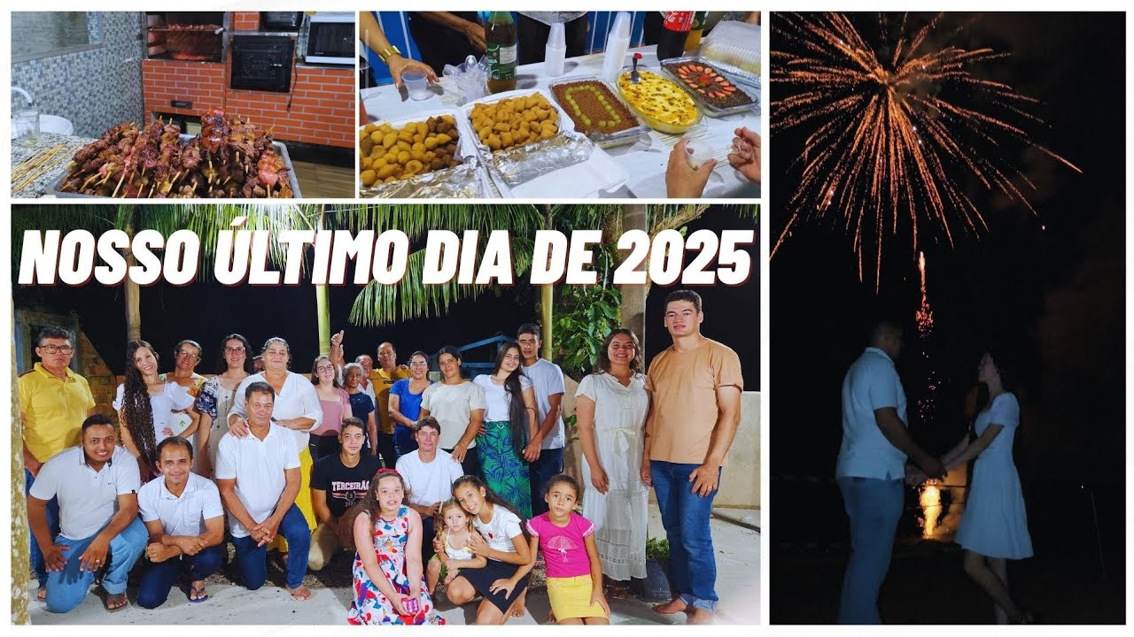Nossa virada de ano em família 🎆 | Último dia de 2025