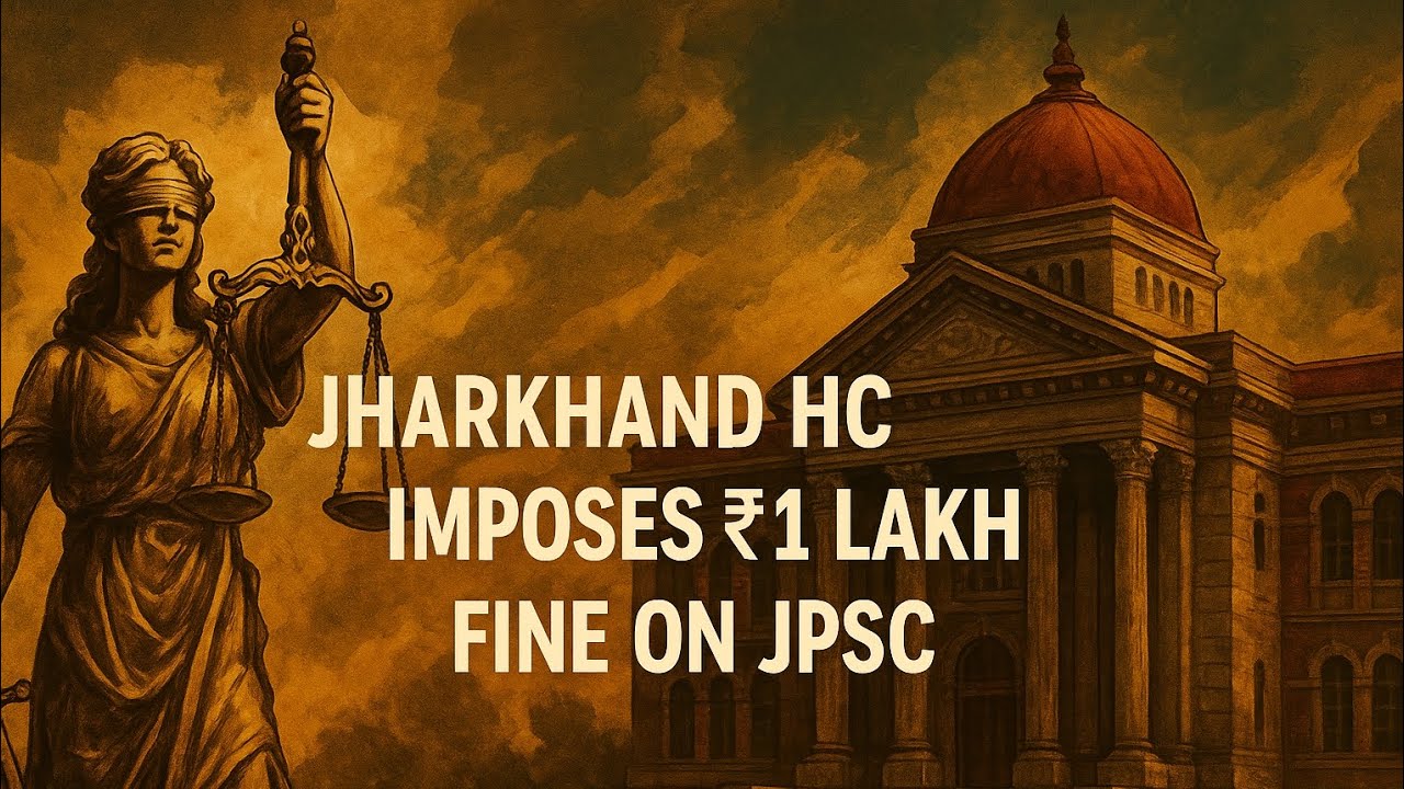 Jharkhand HC Slams JPSC with ₹1 Lakh Fine: Justice for ST Candidate! @Mightypodcast