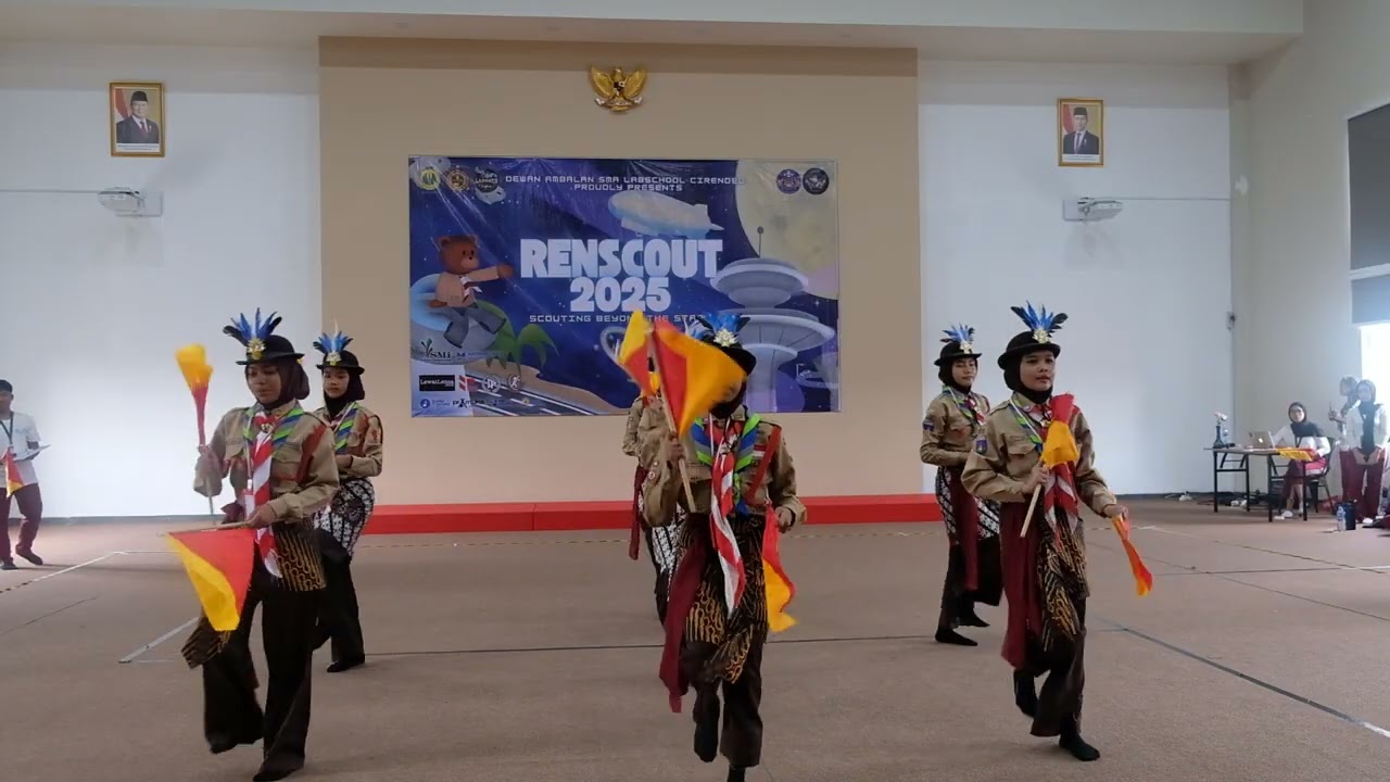 SMPN 2 Tangerang Selatan - Semaphore Dance RENSCOUT