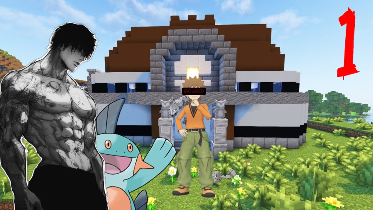 BROCK'U EZDİM 😈 Minecraft Cobbleverse #1