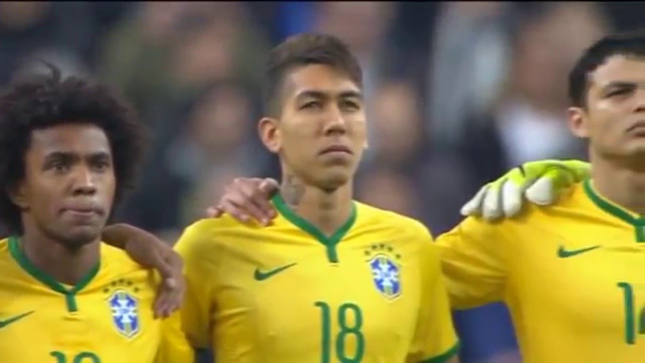 Fran&ccedil;a 1 x 3 Brasil - Amistoso Internacional 2015