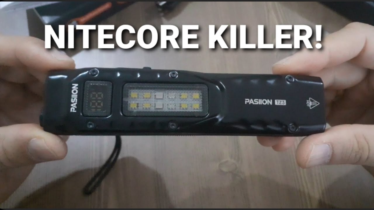 PASIION TZ3 taktik fener inceleme #pasiion #temu #fener #kamp #taktik #survival #fyp #viral