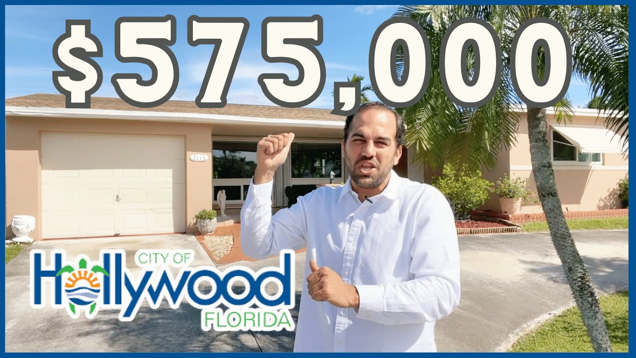 Hollywood Florida house tour | Home for sale in DESIRED neighborhood in Hollywood Florida