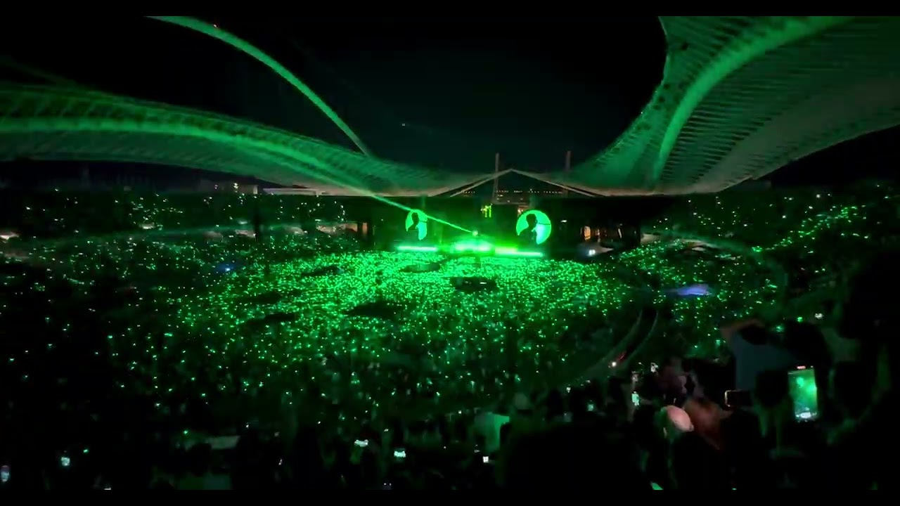 Coldplay Clocks - Live Athens 2024