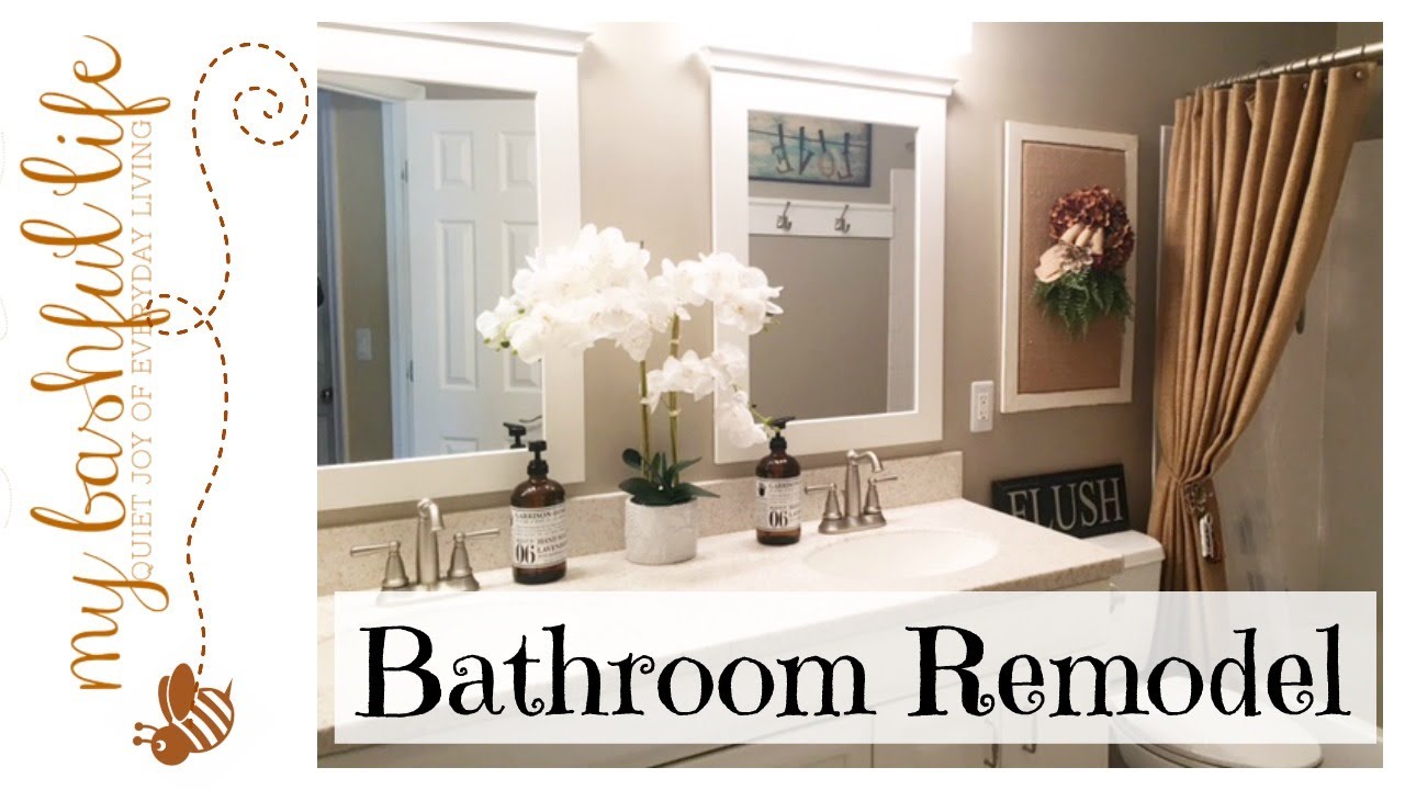 Bathroom Tour / Farmhouse Remodel