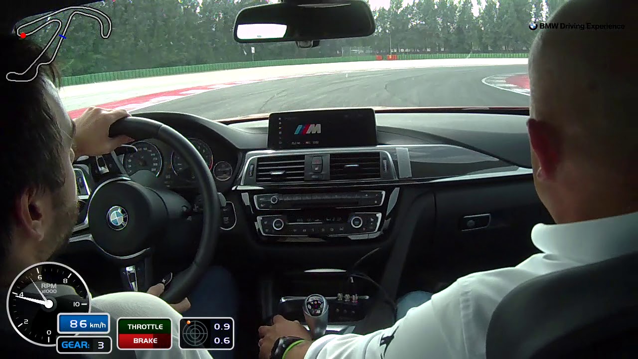 Guidare pilotare bmw m4 misano best lap 1.57.5