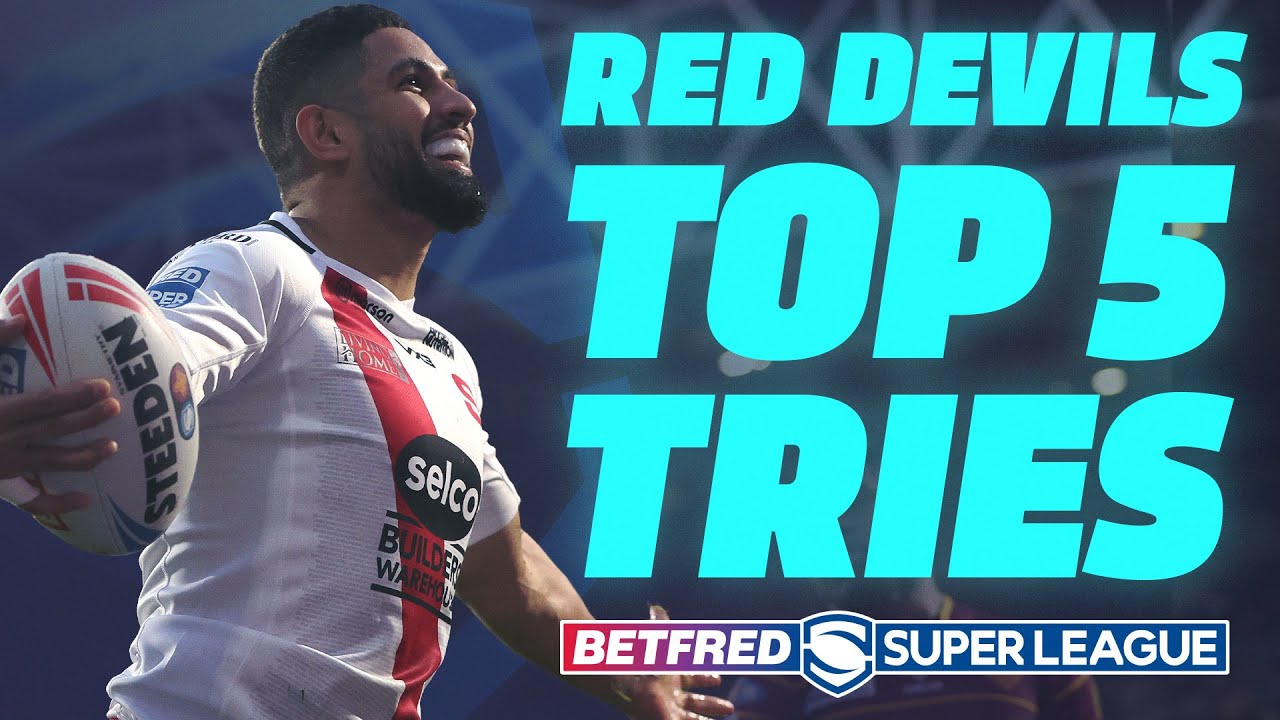 Top 5 Tries | Salford Red Devils | 2024 Betfred Super League