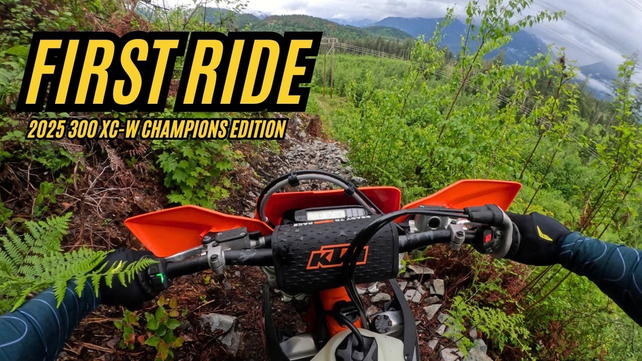 ПЕРВАЯ ПОЕЗДКА — 2025 300 XC-W Champions Edition