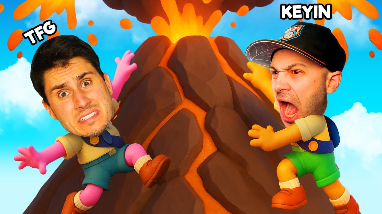 Climbing a REAL VOLCANO with my Best Friend!