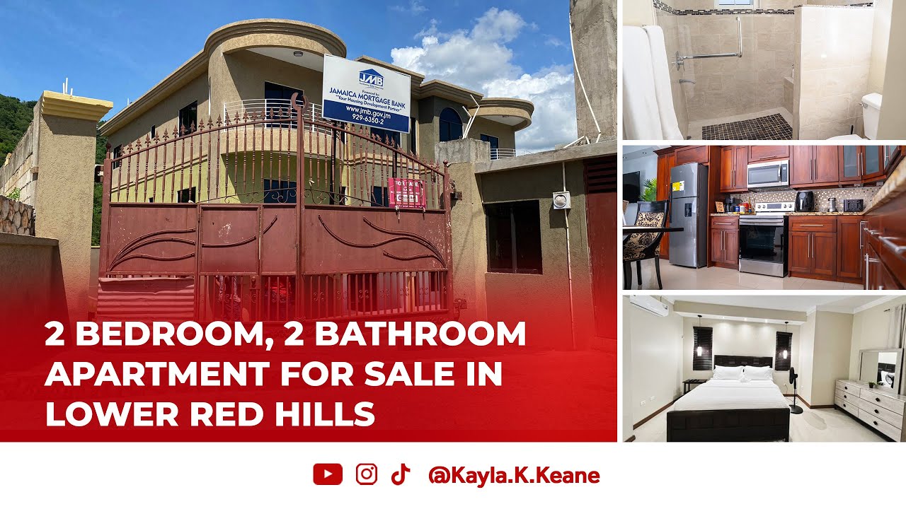 Two bedroom, two bathroom Apartment for sale in Kingston & St. Andrew | Kayla.K.Keane