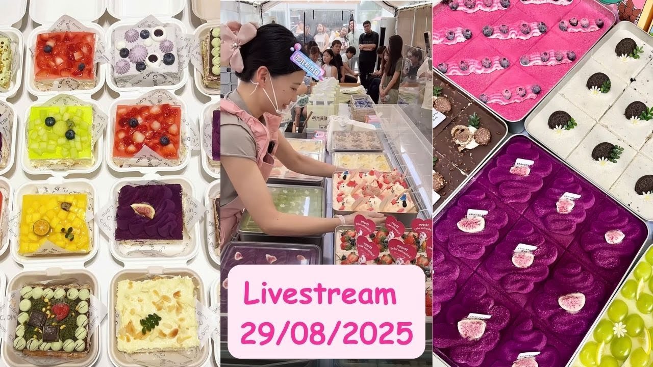 Tiramisu Cake Livestream Sale | Zhao Zhao #29082025 #tiramisu #cake #streetfood