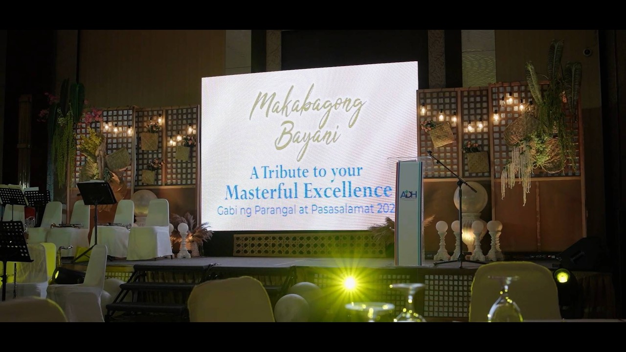 ADH: Makabagong Bayani. A tribute to your Masterful excellence. 2026