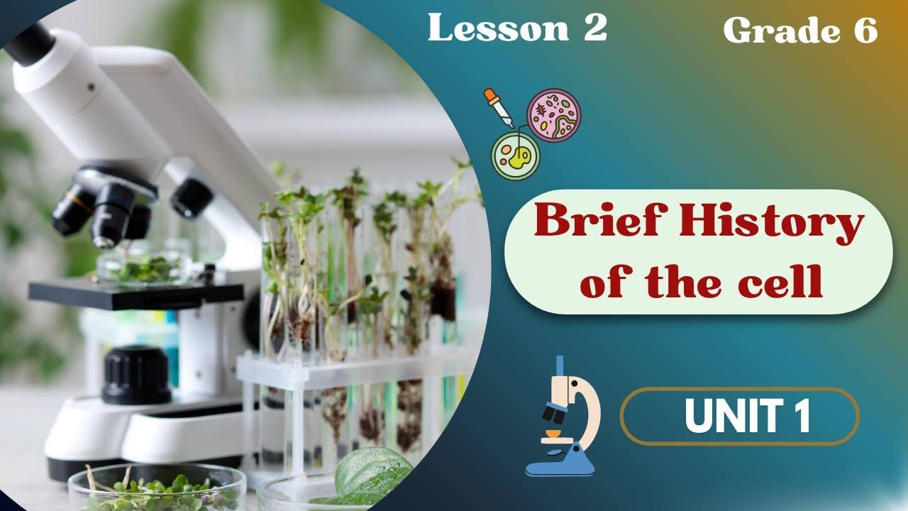 Grade 6 | Breif History of the cell | Unit1- Concept 1 - Lesson 2 | Science 2026