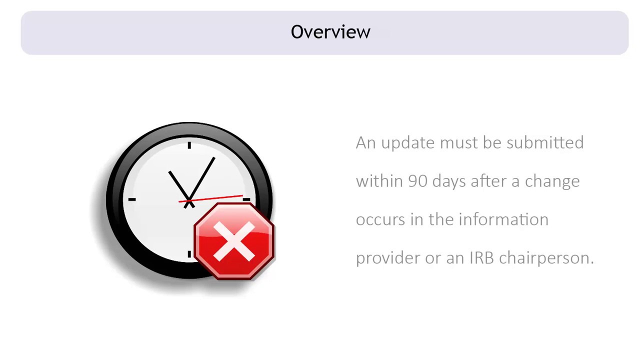 IRB Registration with OHRP: A short tutorial on the IRB-Registration Process