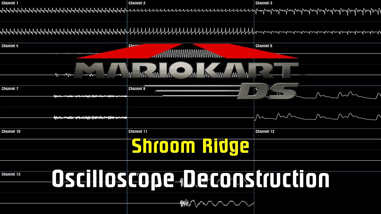 Mario Kart DS - Shroom Ridge [Oscilloscope Deconstruction]
