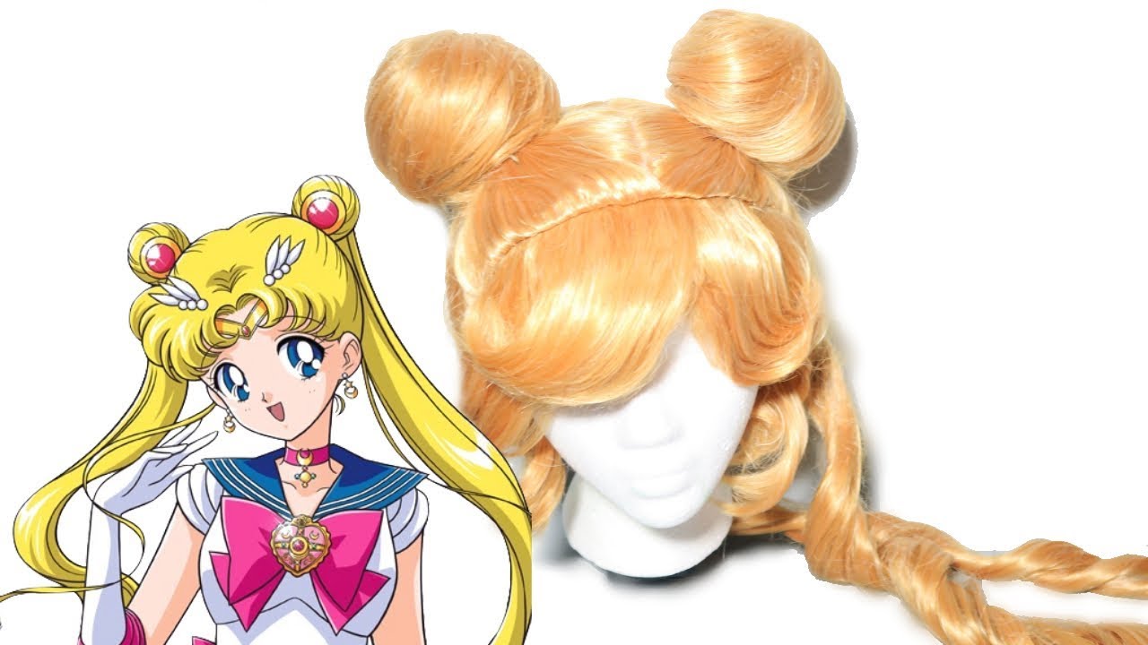 Restyling a Sailor Moon wig