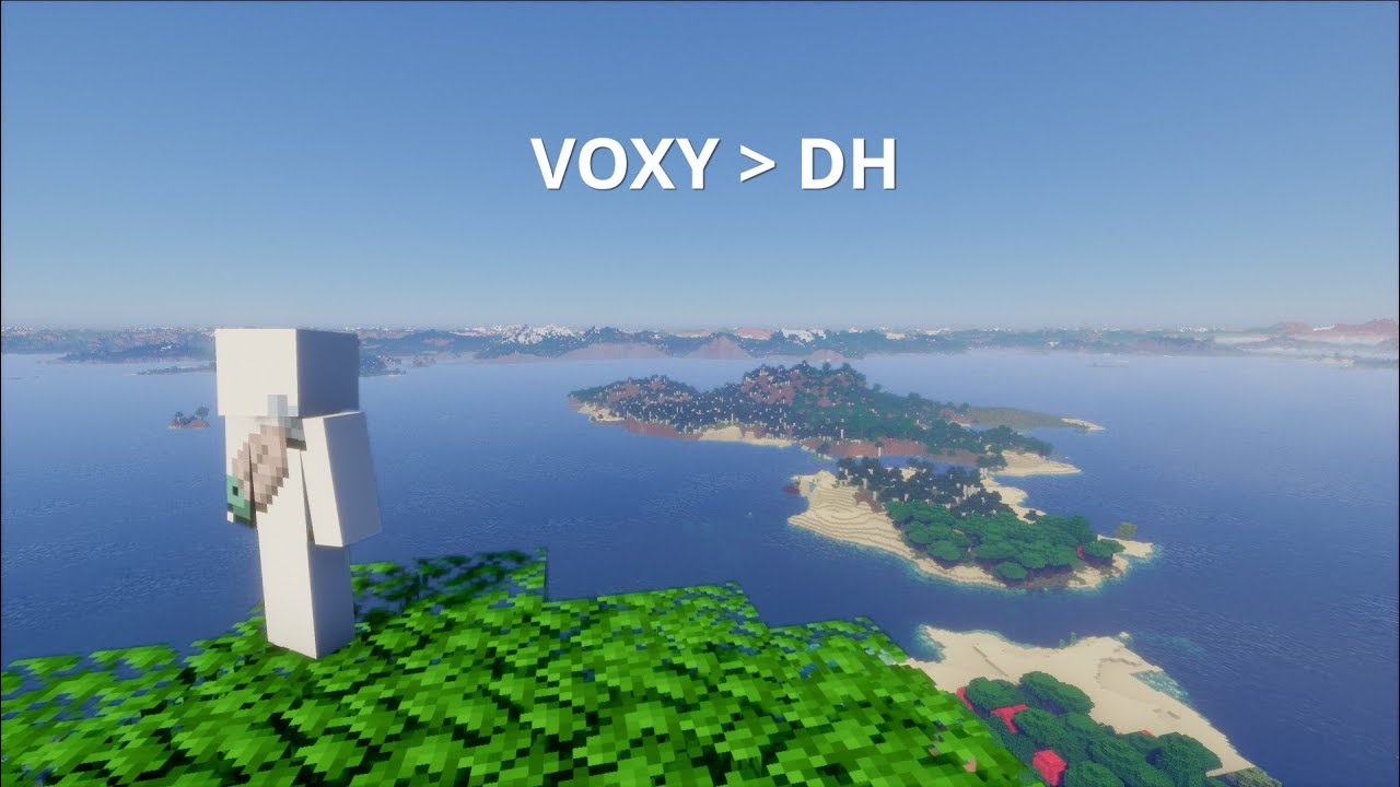 Voxy w/eclipse shaders looks peak