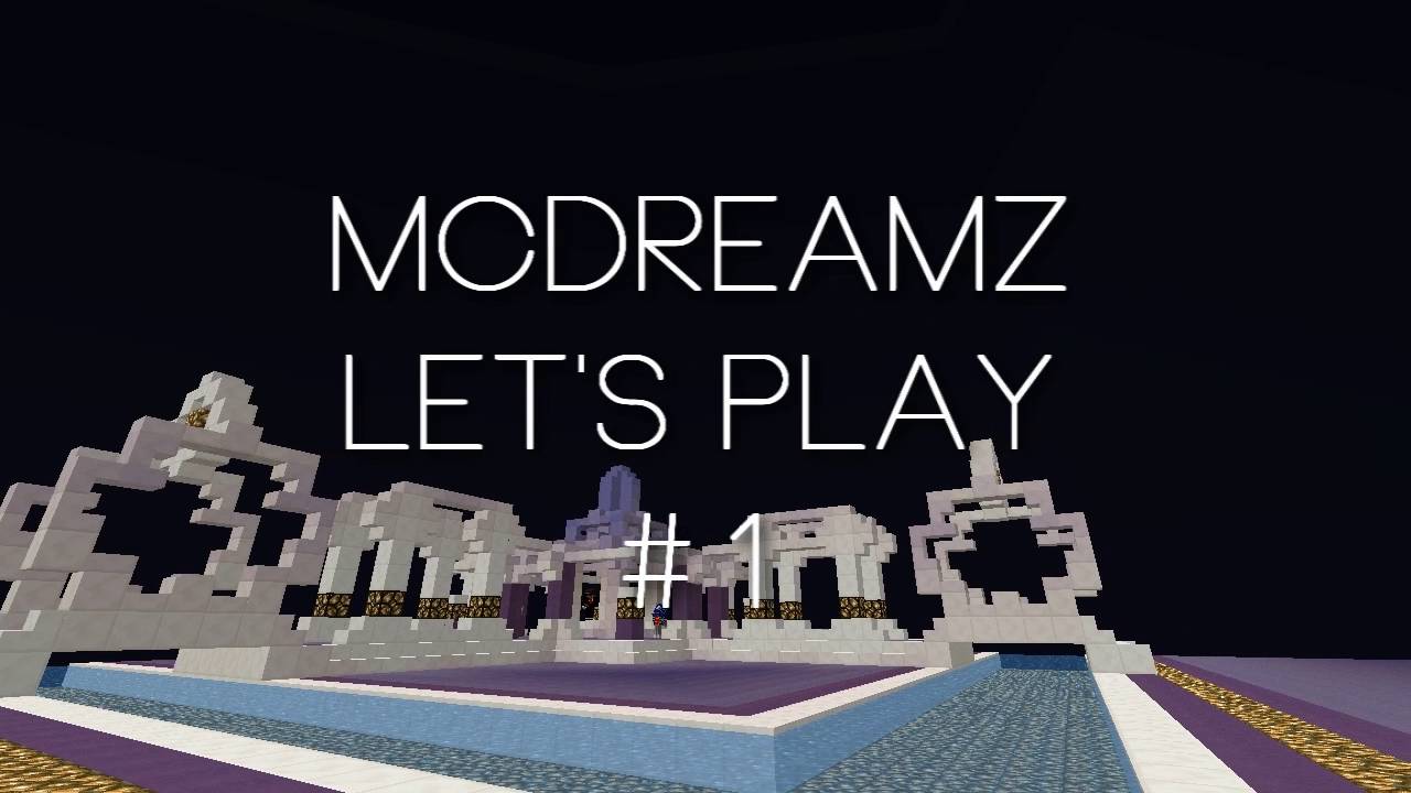 MCDreamZ Let's Play #1 - Warp Tour!!