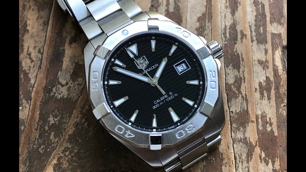 The TAG Heuer Aquaracer Wristwatch: The Full Nick Shabazz Review