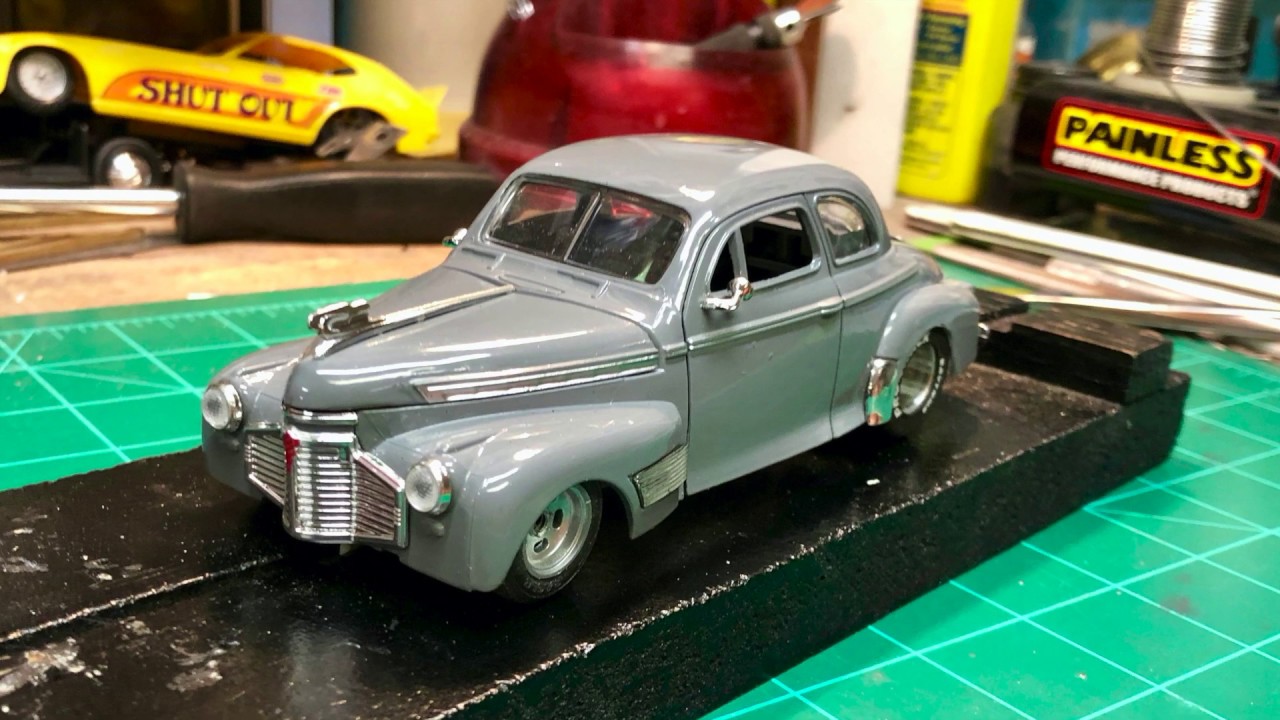 1/32 Scale 1941 Chevy Die Cast Slot Car Conversion...