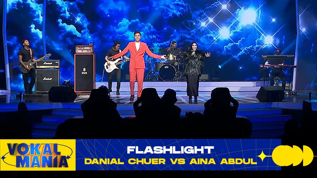 Danial Chuer vs Aina Abdul - Flashlight | Vokal Mania (2020)