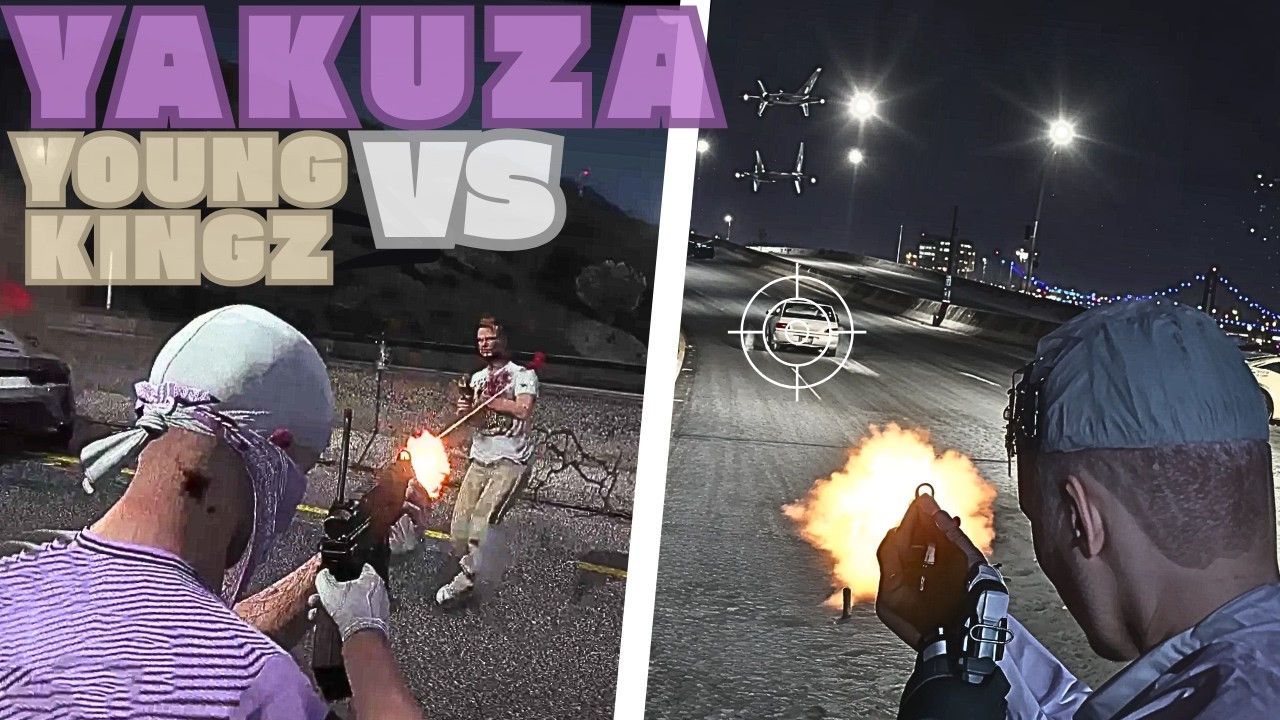 YAKUZA vs YOUNG KINGZ  | GRAFFITI DE GUERRA | DovuxLife