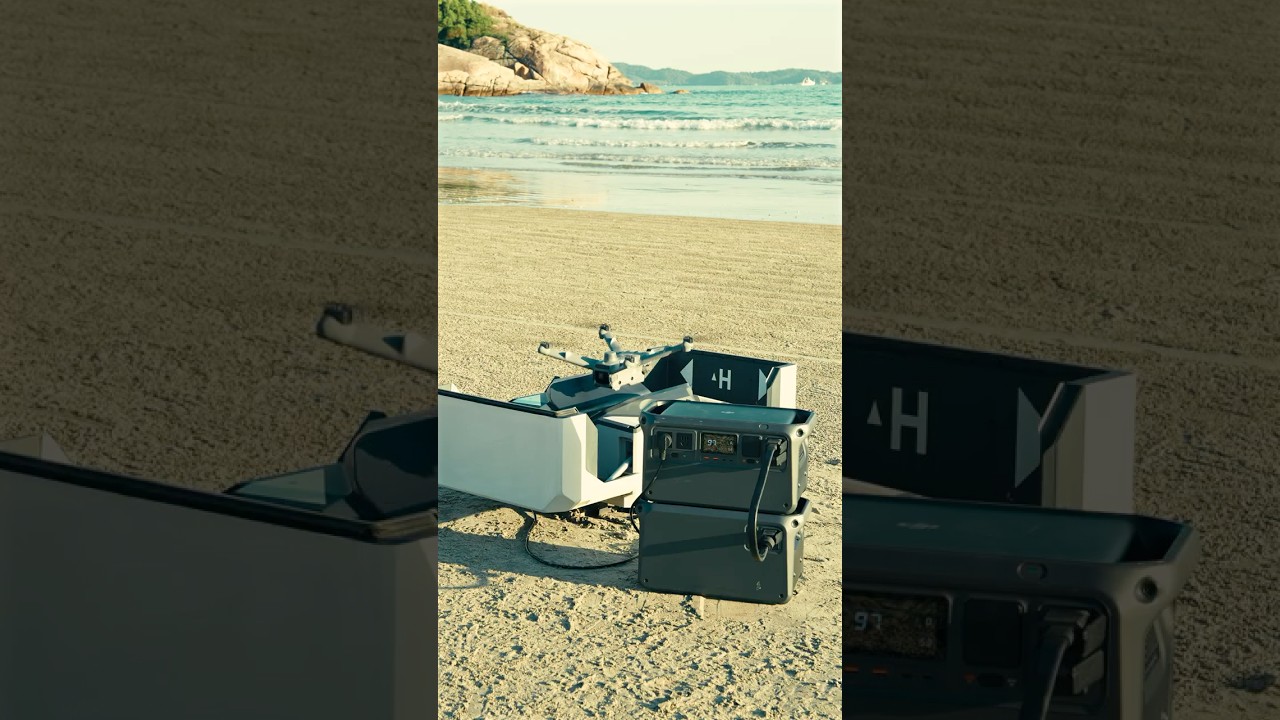 Can a portable power station effectively power up DJI Dock 2? 🤔 Let's find out! 🔋 DJI Power 1000