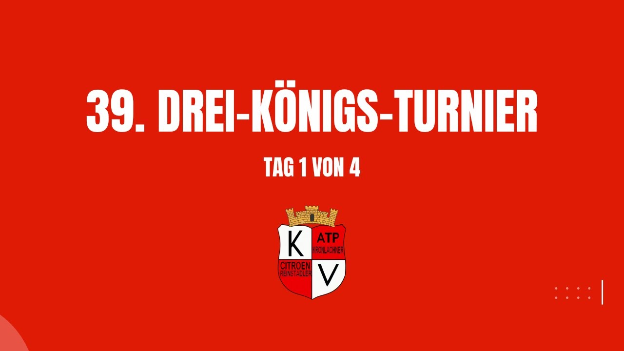 39. Drei-Königs-Turnier - Tag 1