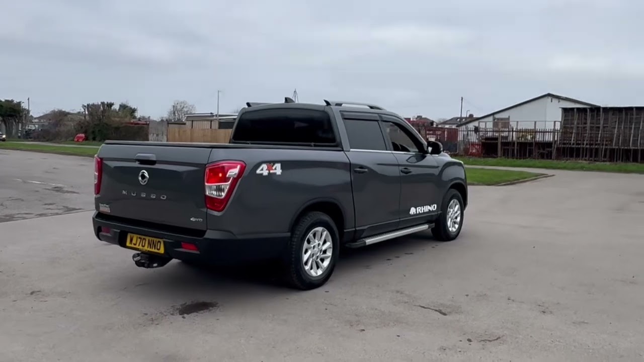 70 reg ssangyong musso