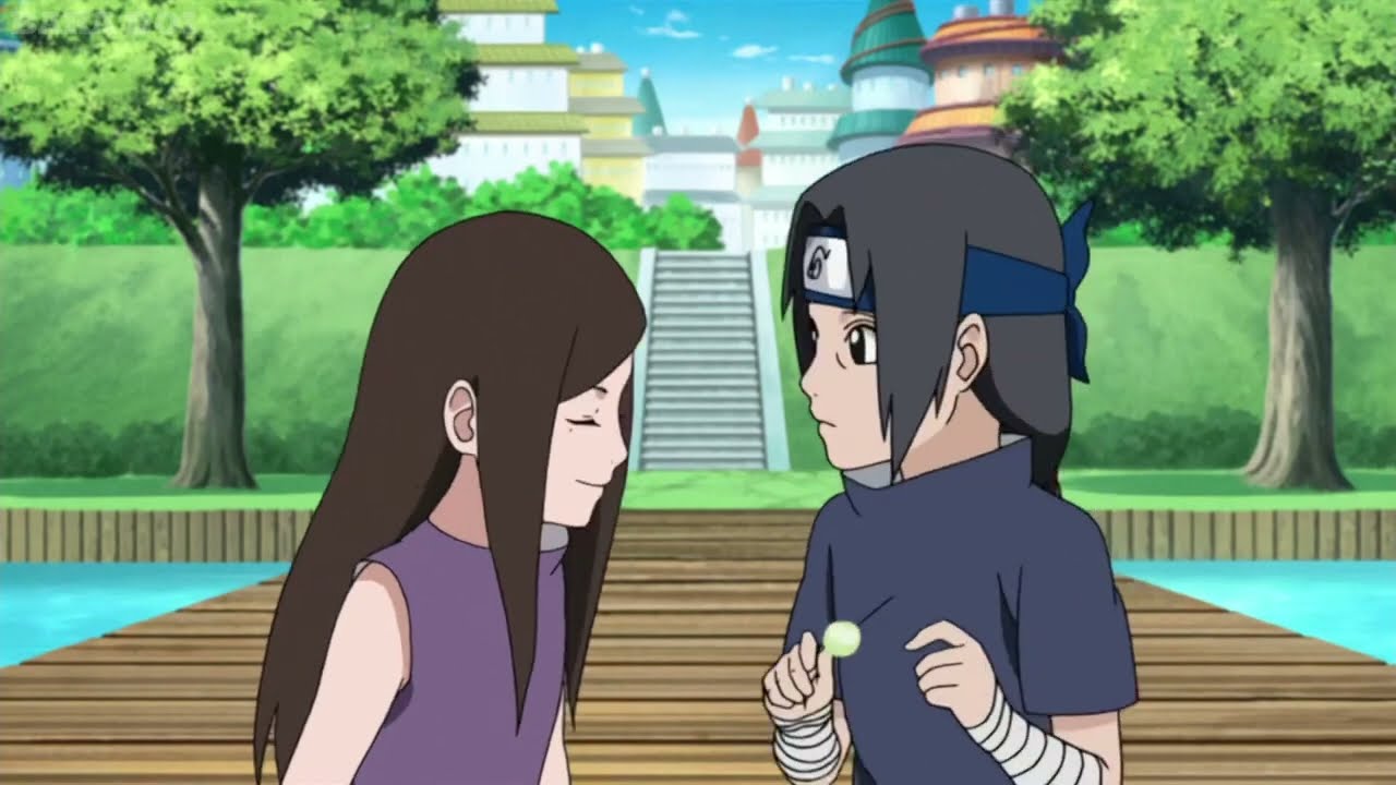 Itachi and Izumi Cute Moments, Itachi's first love, Itachi's Childhood English Dub