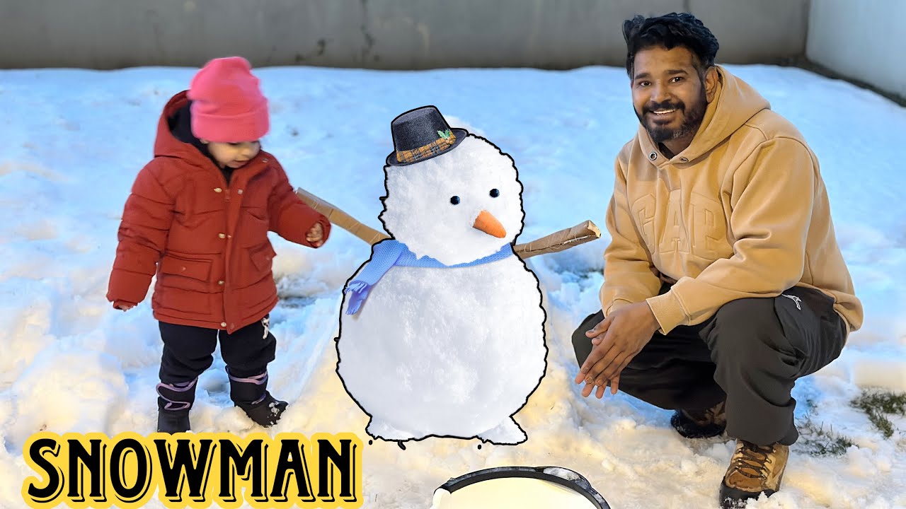 Anakh Ne Snowman Da Ki Karta 
