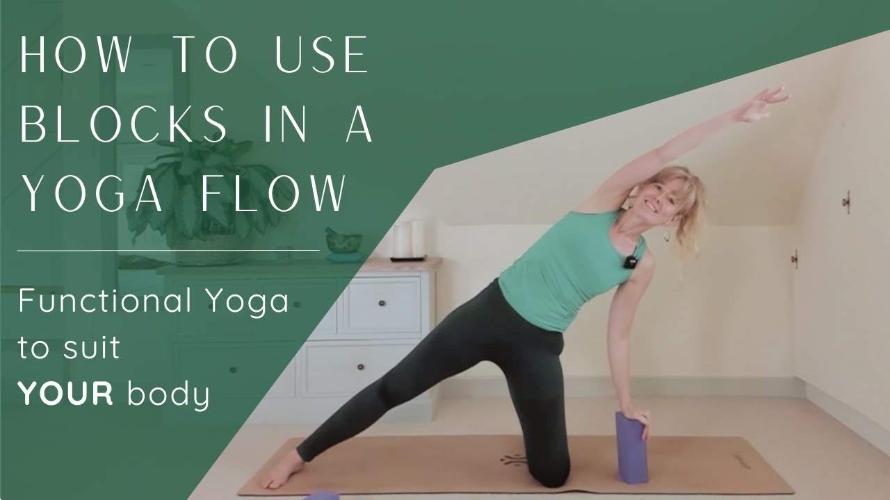 How to use BLOCKS in a yoga flow | Explore what feels right for your body