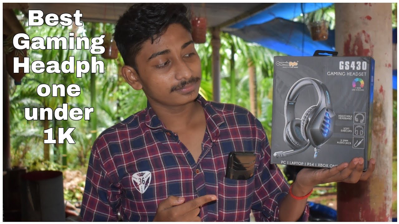 Cosmic Byte GS430 gaming headphone unboxing & review in malayalam BGMI test #malayalam #bgmi #cod