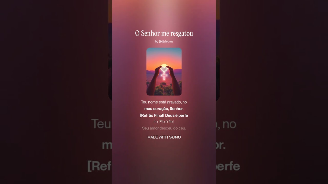 Você Precisa Ouvir Esse Testemunho | O Senhor Me Resgatou
