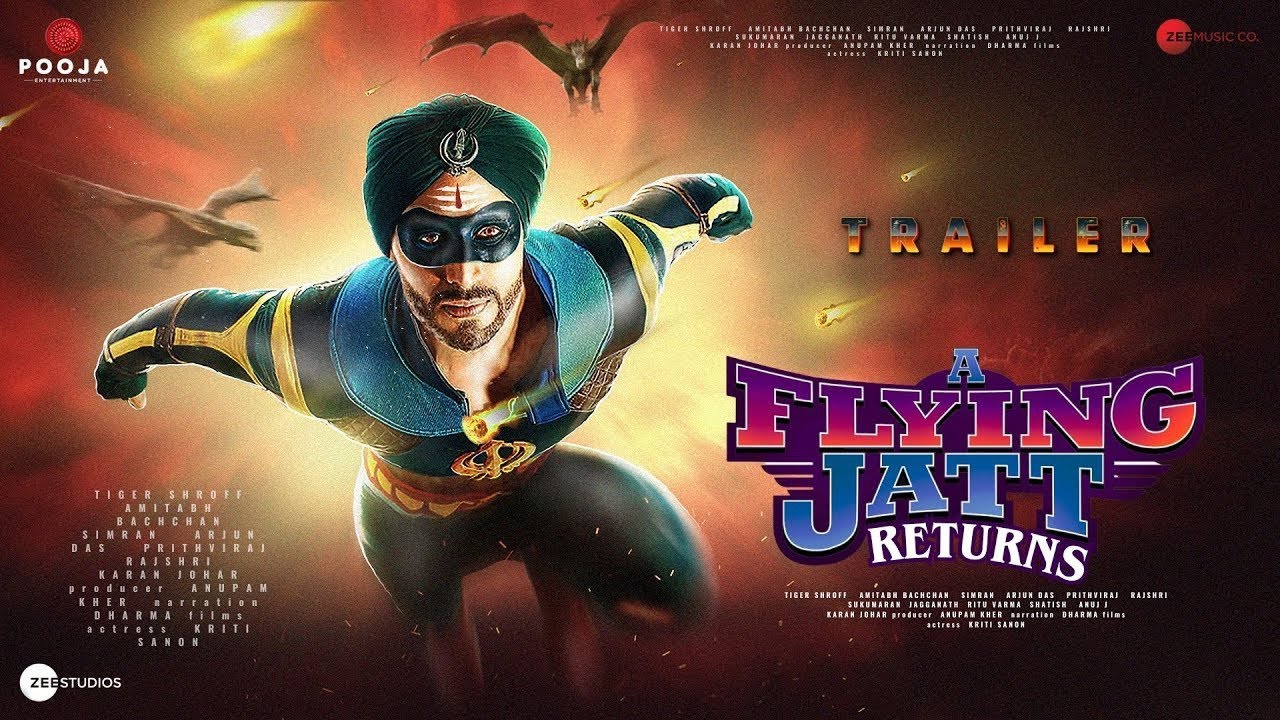 Flying Jatt 2: Returns - First Look Trailer | Tiger Shroff | Jacqueline Fernandez and Remo D'Souza F